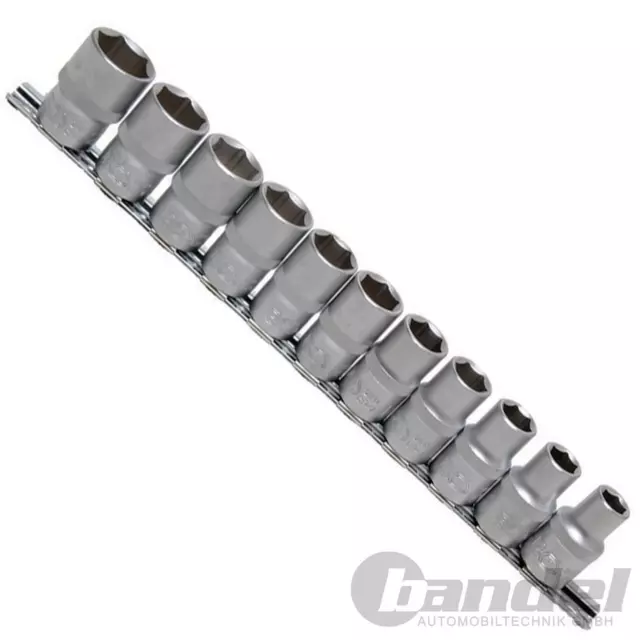 BGS Steckschlüssel-einsatz-satz 1/2 " Pouces Sw 10-21 MM 11-tlg. Hexagonal