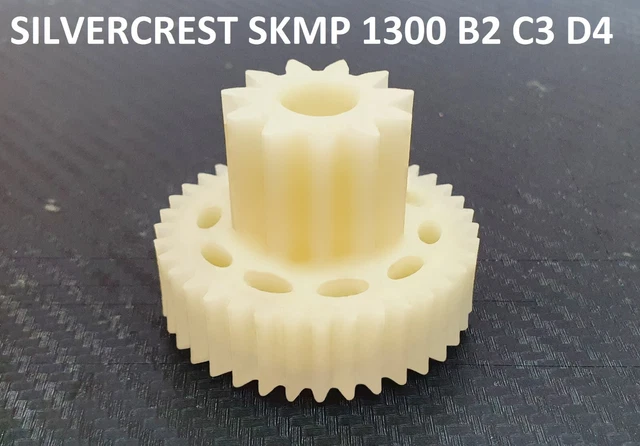 Second Gear for Food Processor Stand Mixer Silvercrest SKMP 1300 B3 C2 D4