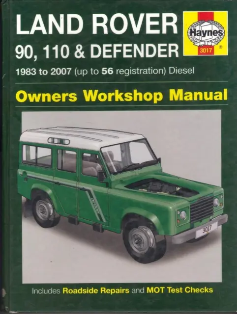 Land Rover 90.110.130 Defender,200Tdi,300Tdi,Td5,Diesel Haynes Manuale 1983-2007