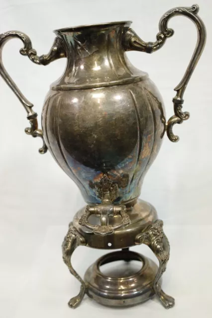 Art Nouveau Large Silver plated Samovar Teapot / coffee urn
