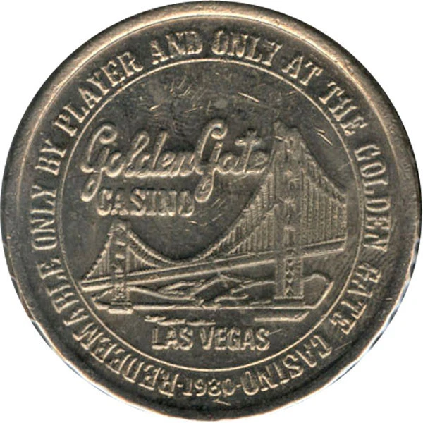 Golden Gate Casino - 1950's- $1 Casino Token