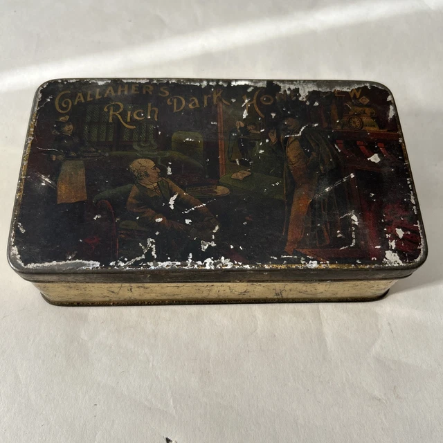rich dark honeydew tobacco GALLAHER'S RICH DARK Honeydew Tobacco tin ( Rare small size ) $32.00