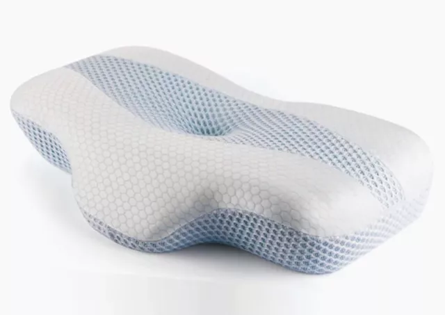 Tektrum Cervical Orthopedic Memory Foam Pillow for Neck Shoulder Pain (054)