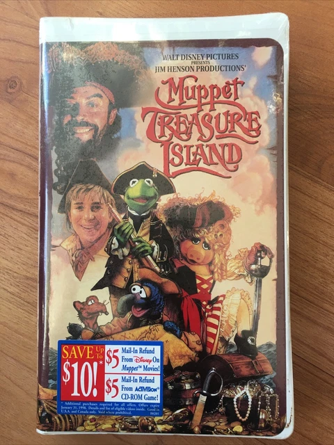 MUPPET TREASURE ISLAND VHS Factory Sealed $20.00 - PicClick CA