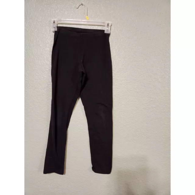 Girls black leggings faded glory large 10-12