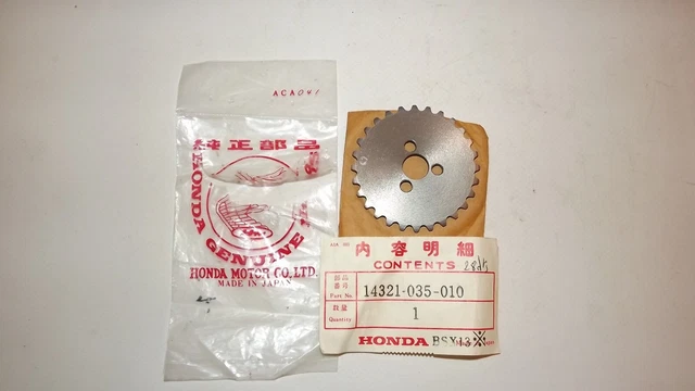 Pignon distribution HONDA 50 70 90 C CD CL CT ACT SL ST SS XL Z... 14321-035-010