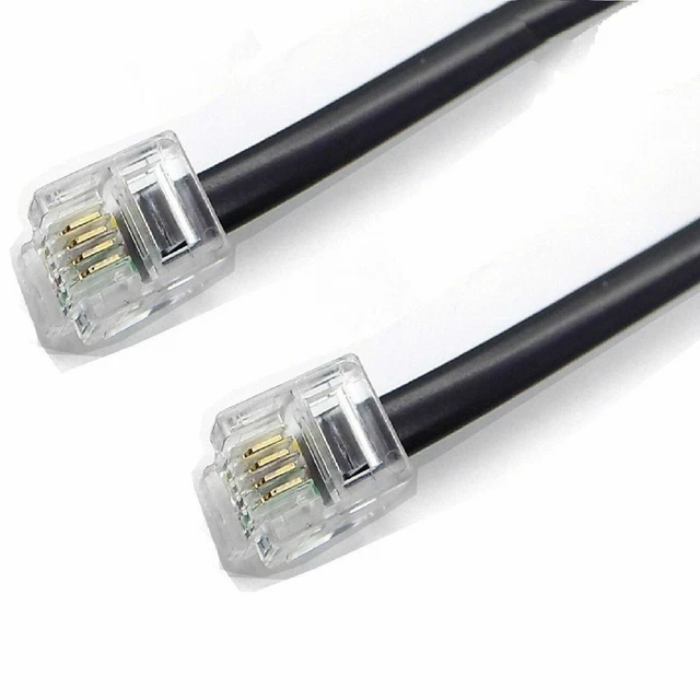 RJ11 a RJ11 cavo router ADSL cavo cavo cavo cavo per lotto telefono a banda larga BT SKY