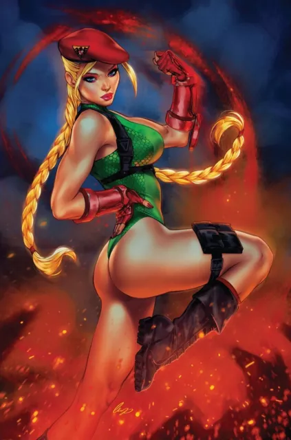 Street Fighter Masters Cammy #1 Virgin Mercado SF6 Cammy Cover NM