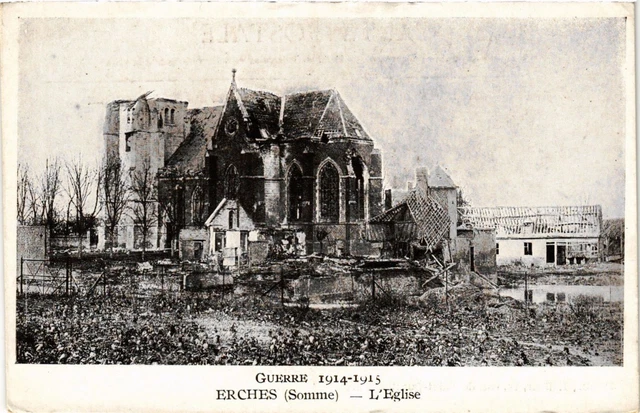 CPA MILITAIRE Erches-L'Eglise (317426)