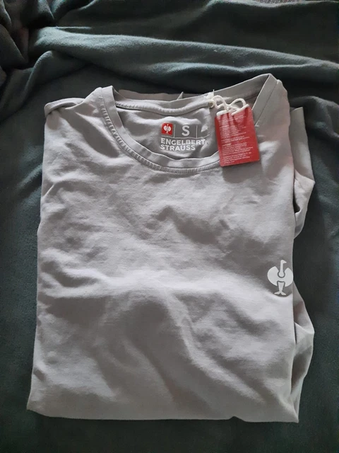 Engelbert Strauss - T Shirt Größe S Herren neu (Farbe Opalgrau/es motion ten)