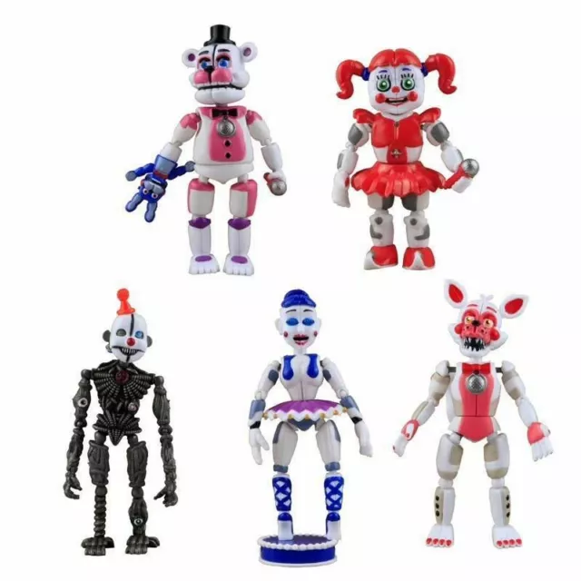 FIVE NIGHTS AT Freddy's Video Game FNAF Action 6 Mini Figures Toys Foxy  Freddy £13.96 - PicClick UK