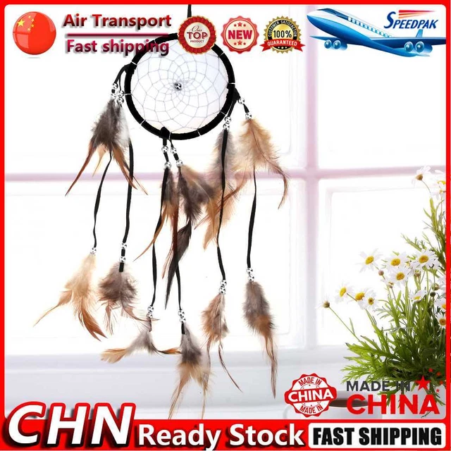 Feather Dreamcatcher Handmade Hanging Ornament Creative Wind Chimes for Home Car