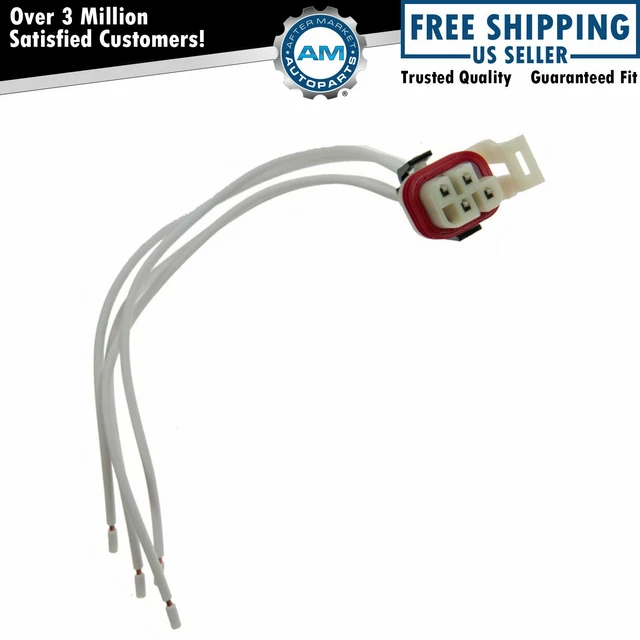 NEUTRAL SAFETY SWITCH 4 Wire Plug Connector Pigtail for Chevy GMC