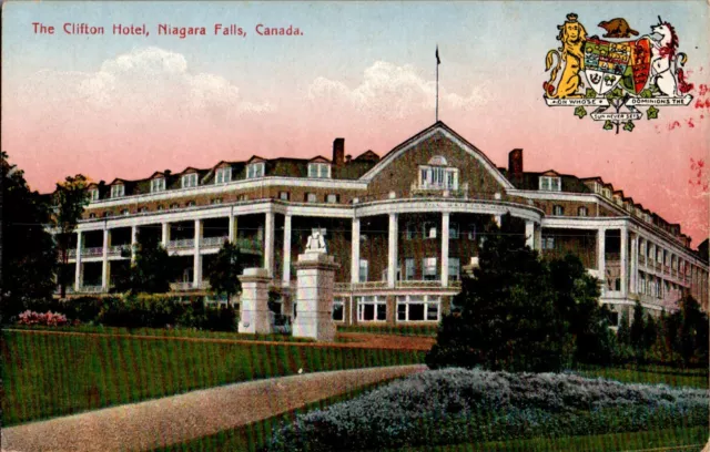 The Clifton Hotel, Niagara Falls, Canada Postcard