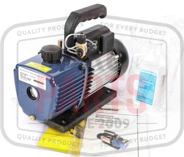Bacharach QV2 Refrigerant Vacuum Pump
