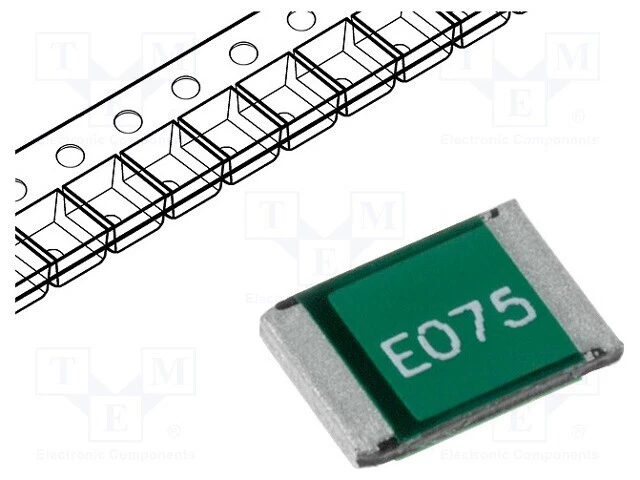 Sécurité: Ptc Polymère Geh : 1812 SD075-16 Smd-Polymersicherungen 750mA
