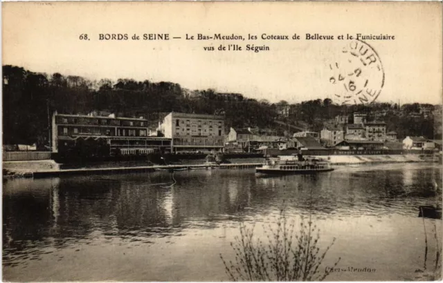 CPA Meudon les Coteaux de Bellevue et le Funiculaire (1311577)