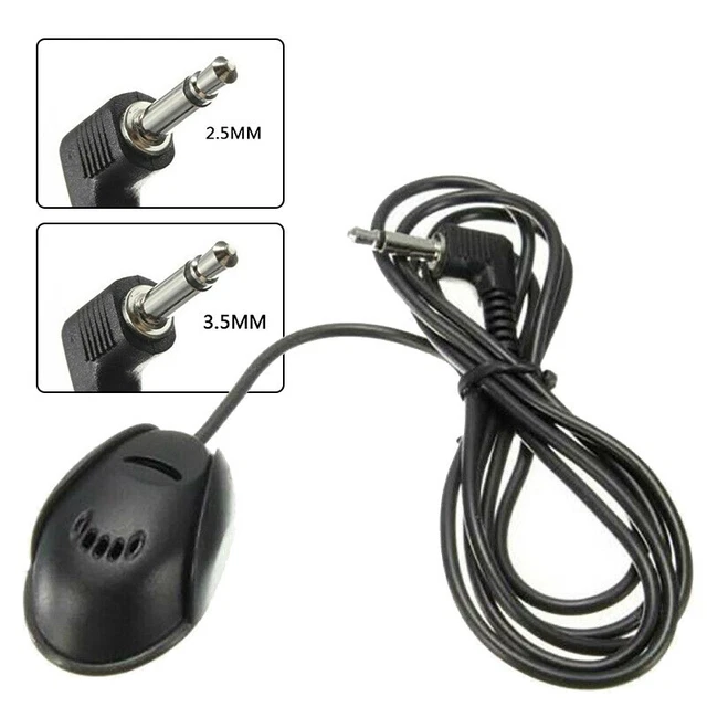 Reproduction sonore premium avec microphone externe pour auto radio et GPS