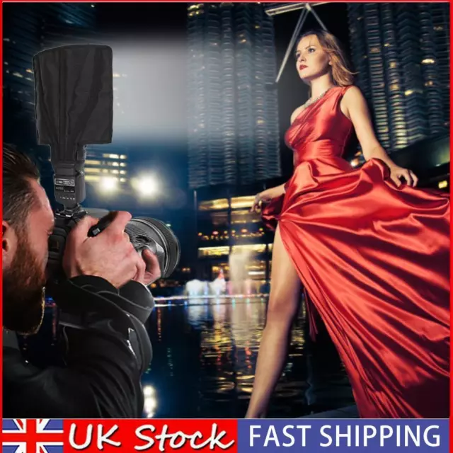 Foldable Flash Reflector Softbox Diffuser Speedlite Photography Reflectors UK