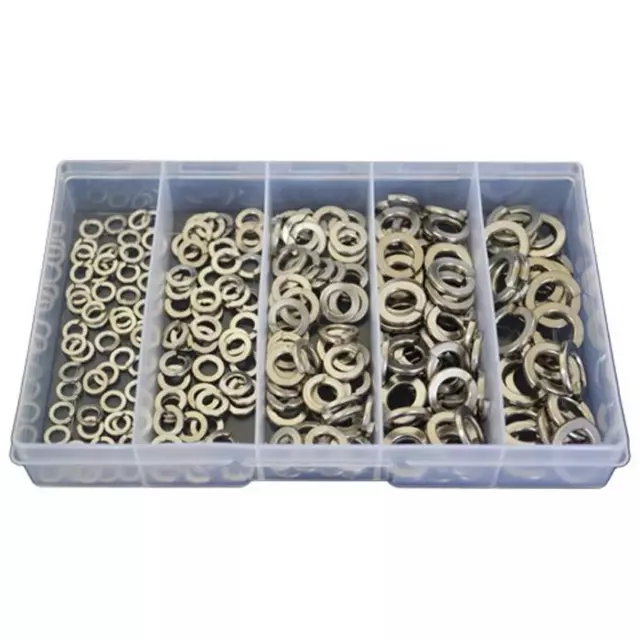 Kit Size 225 Spring Washer M5 M6 M8 M10 M12 Stainless Steel G304 Grade SS #133