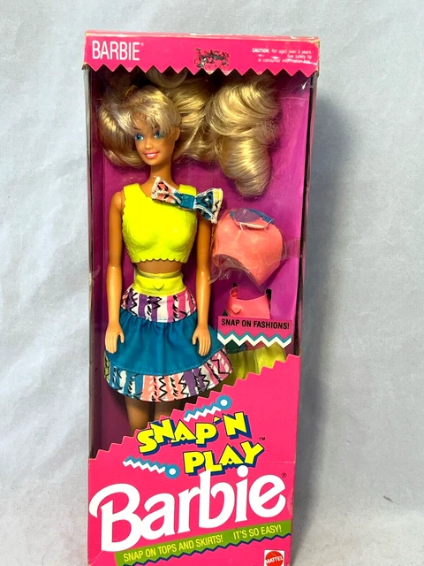 Snap and play barbie sale