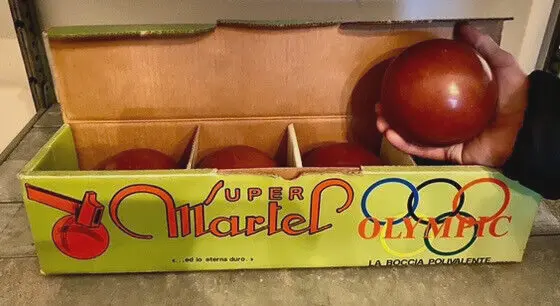 Bocce Super Martel Olimpic Vintage