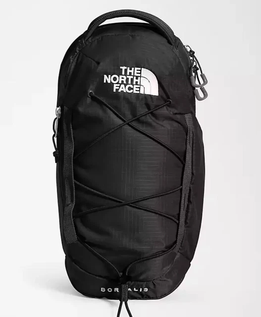 The North Face Borealis Sling Bag Unisex Sports Travel Running Bag in TNF Black 