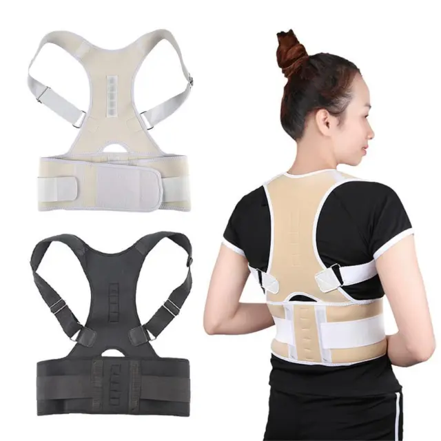 Magnetische Haltungskorrektur, schlechte Rücken  und Schulterstütze, für