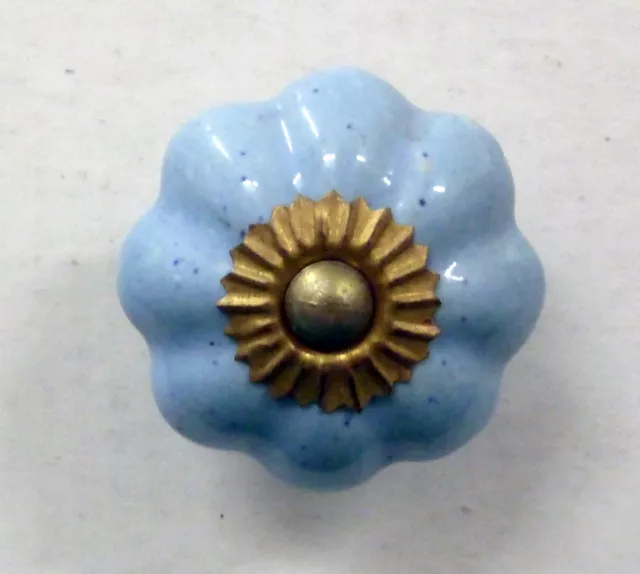 Boutons Porcelaine Céramique Artisanal Poignées Porte Tiroir Placard Armoire