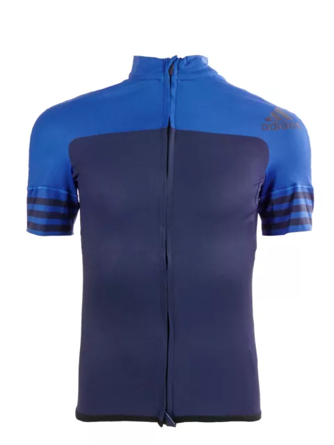 Adidas Ladies Cycling Jersey W.CDZERO3.J.S.K Blau Respirant Détails Réflectant