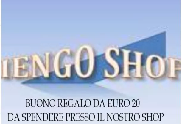 Gift Card "Iengo Shop" Da 20 Euro - Buono Regalo
