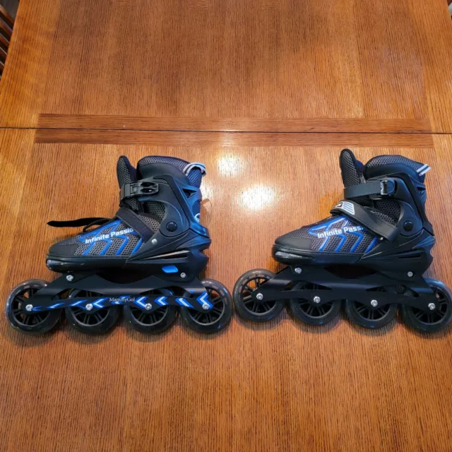 MammyGol Adjustable Inline Skates for Adults and Teen XL and Boys or mens