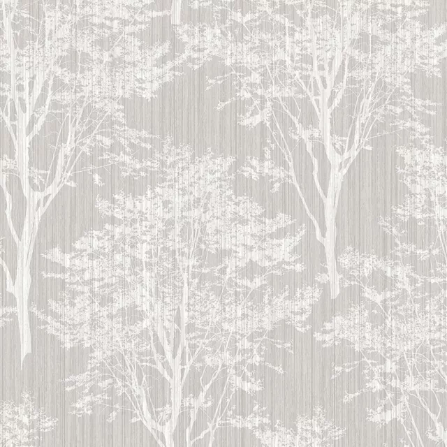 Diamond Wood Silver Wallpaper Arthouse Textured Vinyl Grey White Glitter