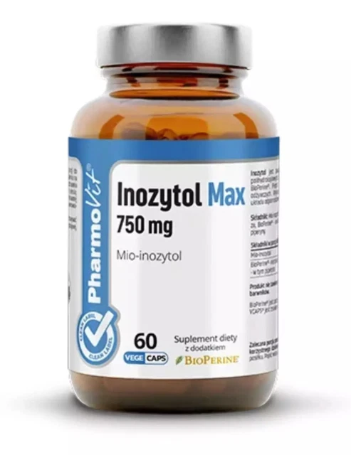 Inositol Max 750mg PharmoVit - 60 Gélules - Neuf, Complément Alimentaire Bien-être