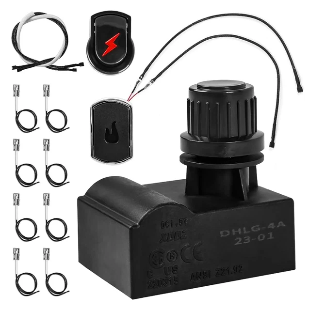 IGNITOR MODULE AND Electronic Ignition Button Wires,Grill Igniter