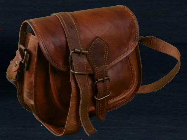 Neuf Sac A Main Cuir Sac Bandoulière Sacoche Femme Messager Marron