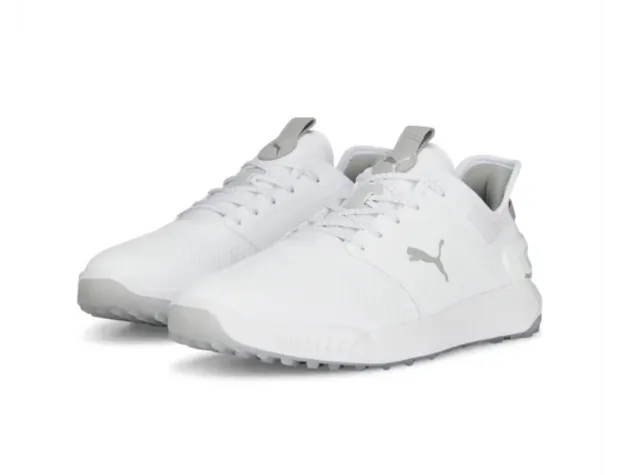 PUMA IGNITE ELEVATE GOLF SHOES WHITE SPIKELESS. Size: 10,5