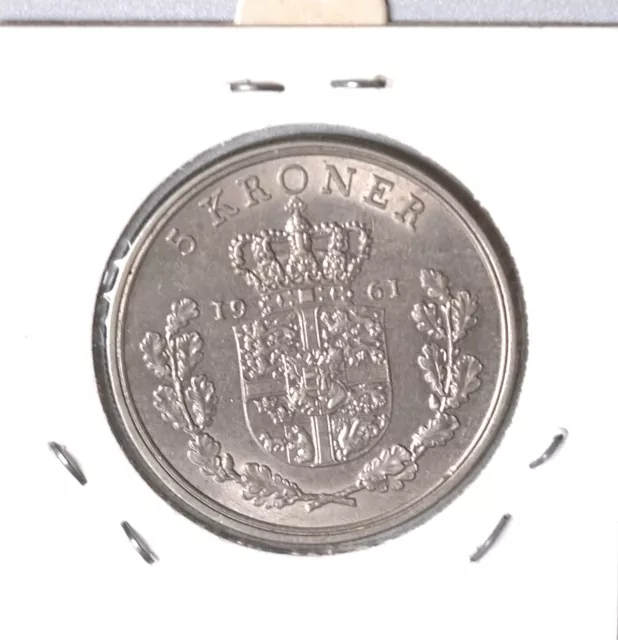 5 Kroner Dänemark 1961