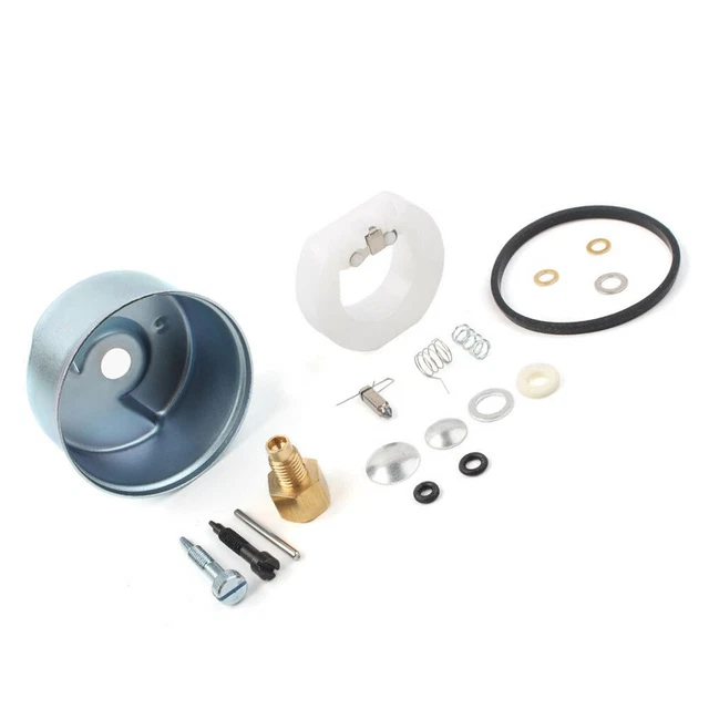 Kit di ricostruzione del carburatore, 23 pezzi/set Kit di riparazione del carburatore e galleggiante per motore Zenith Wisconsin