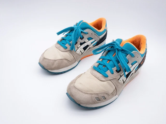 Asics Gel-lyte III Unisexe Baskets Chaussure Cuir Gr. 39,5 Eu Art. 5724-100