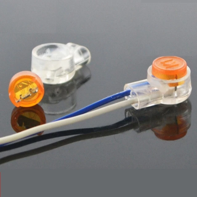 500 Pack 2-Wire Telephone Jelly Crimps – Telecom Connectors – Comms2Go