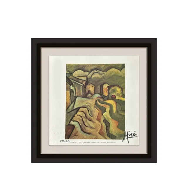 Joan Miro, Ciurana, 1917 - Signed Hand Tipped Color Plate Print