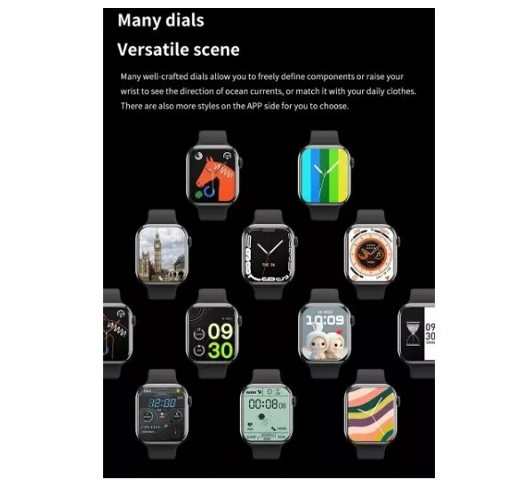 Neue Smartwatch Männer Frauen für Apple Serie Uhr 9 immer auf dem Display Körper 2