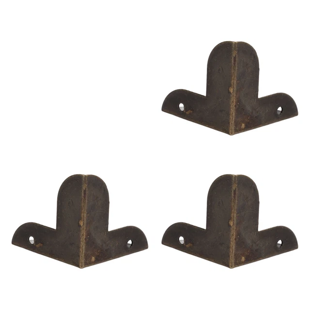 50 Stück Metall-Eckenschutz Vintage-Holzkiste Schmuck Geschenkbox Schrank DE