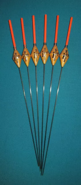PACK OF 6 x SRG Pole Floats All Round Extra Tough Pole Floats