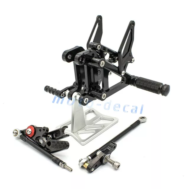 CNC Rearset Footrest Foot Pegs Pedals Shifter For 2012-2017 F3 675/EAS Brutale