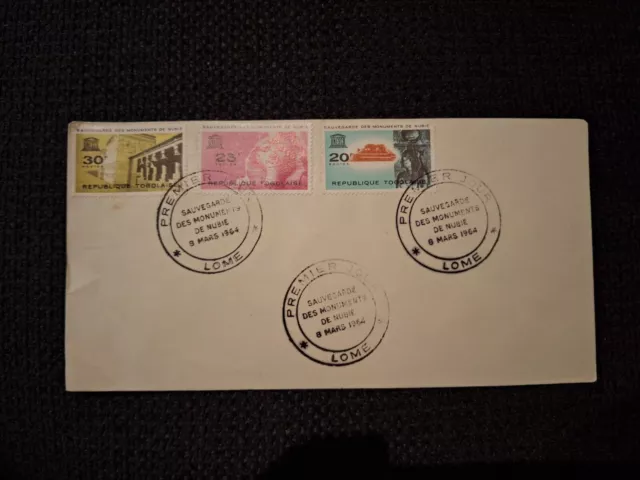 Togo  Enveloppe 1er Jour 1964 ( Lome) V.photo