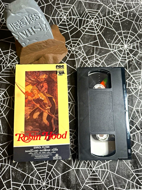 CBS FOX VIDEO The Adventures of Robin Hood (1938) VHS Full Screen NR ...