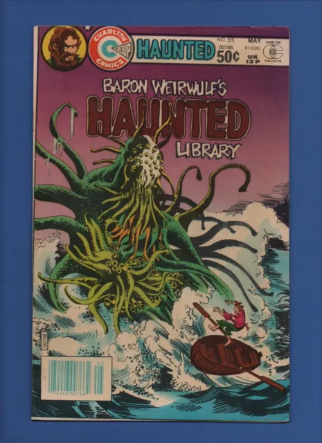 Haunted #55 Steve Ditko cover and interior art Charlton Comics LOW PRINT May '81