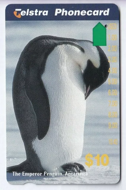 Oceanie  Telecarte / Phonecard .. Australie 10$ Tamura Pingouin Penguin 1993